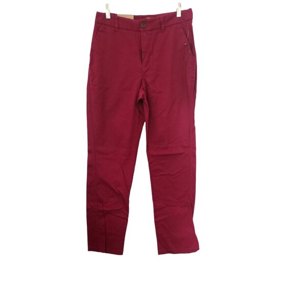 Merona Pants Just Below the Waist Relaxed Hip Dark Pink Womens Size 4‎ NEW NWT - Picture 1 of 9